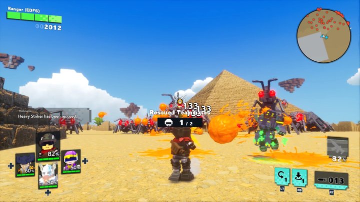 地球再次变四方?!：数码方块地球防卫军2